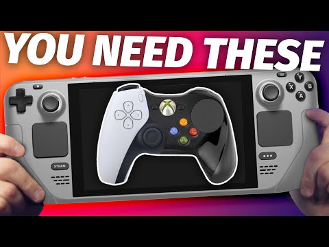 Don't sleep on these controllers for the Steam Deck