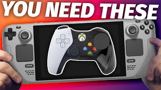 Don't sleep on these controllers for the Steam Deck