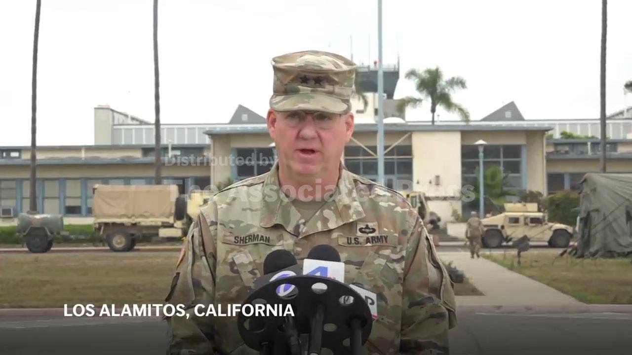 Commander of task force deployed to LA says troops will be allowed to ...