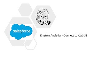 Einstein Analytics –Connect to AWS S3 #LearnWithme