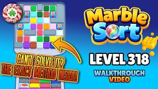 Marble Sort - Level 318 Walkthrough Solution