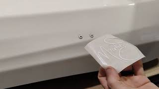 How To Install Simple Vinyl Decal