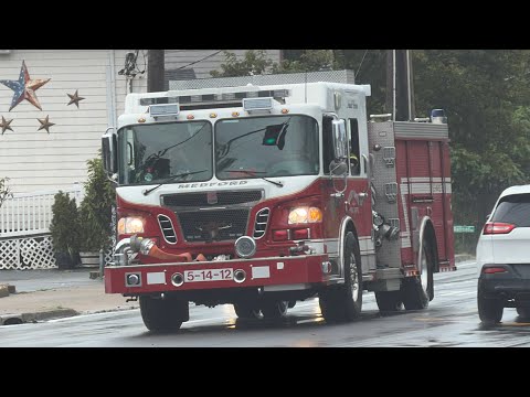 Medford Fire Department Spartan Fire Truck Engine 5-14-12 heading back to the Fire Department 