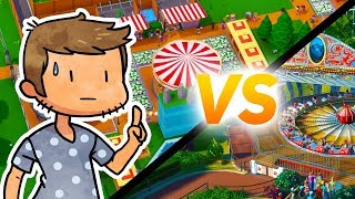 LE MEILLEUR jeu de PARC D'ATTRACTION ? screenshot 5