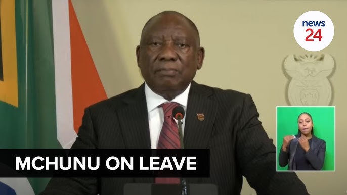 WATCH | Ramaphosa puts Mchunu on leave following Mkhwanazi's allegations - YouTube