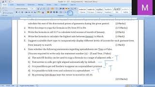 Revision Grade 11 Part 3 - Term 1