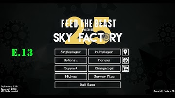 Sky Factory 2.5 - E13 - Fluid Cows