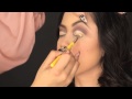 Cut crease step-by-step eyeshadow tutorial