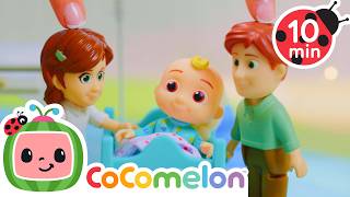 mommy daddy will make jj feel better cocomelon toy play