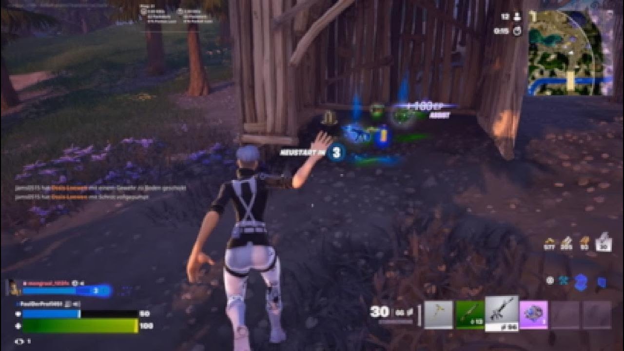 eine Runde Fortnite mit Paul