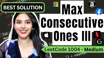 Max Consecutive Ones III #leetcode #leetcode75