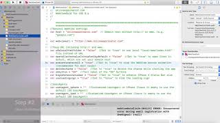 Change iPhone + iPad UserAgent in iOS WebView apps [Xcode How To] screenshot 4