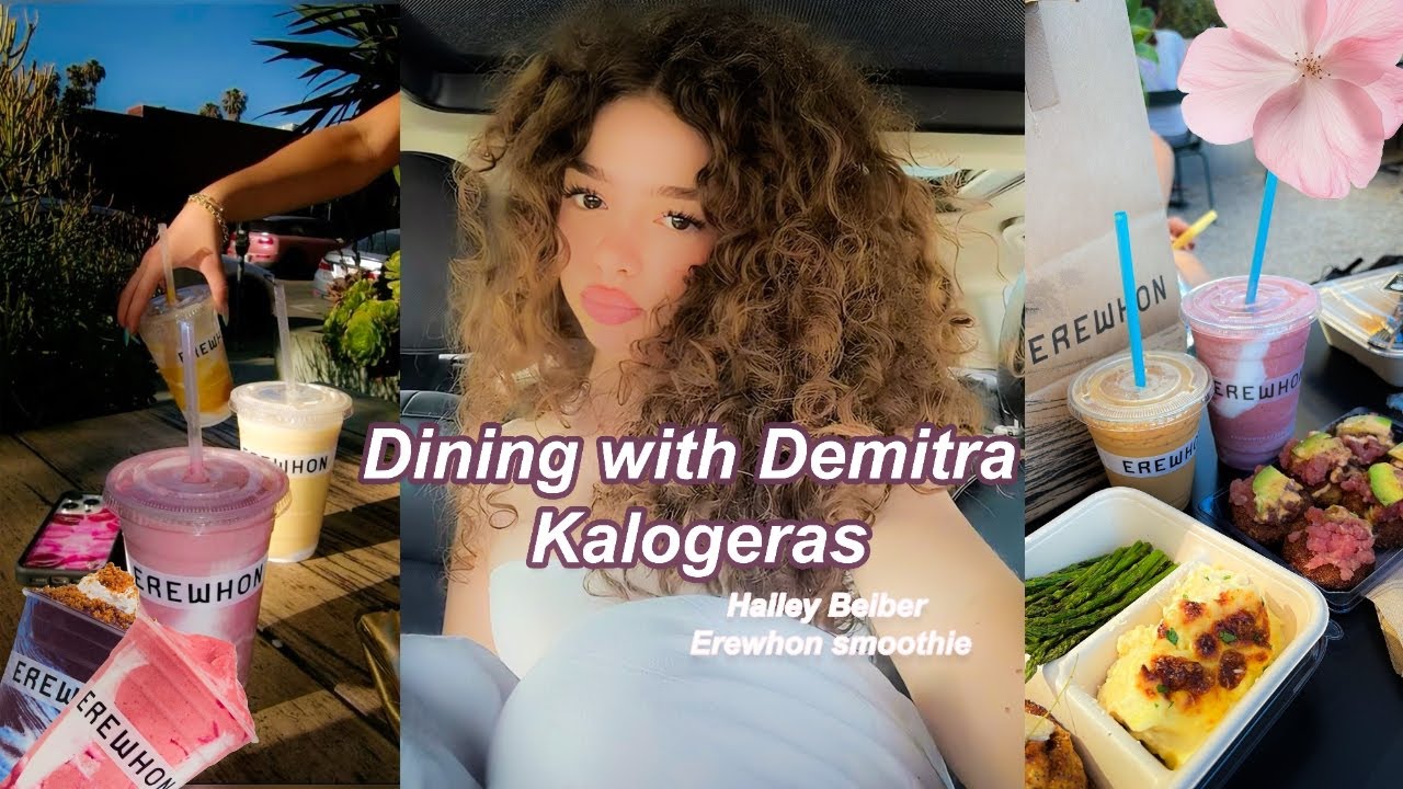 DINING WITH DEMITRA HOMEMADE EREWHON SMOOTHIE & ELI'S ARTS & CRAFTS 🎨🧋 | Snap Vlog