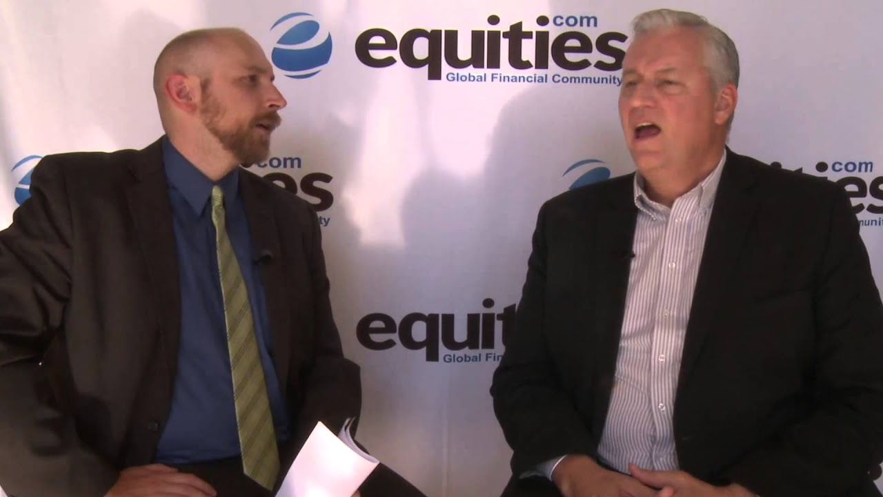 Ken Cragun being interviewed at the Aegis Capital Conference