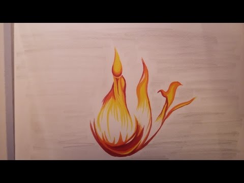 Vidéo: Flamme De Feu : Comment Dessiner Avec Un Crayon