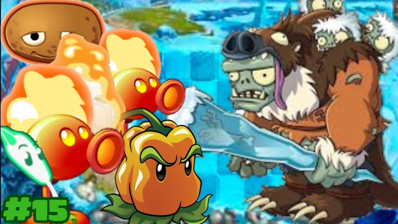EL GRUPO DE FUEGO | PLANTAS VS ZOMBIE 2 #15 - YouTube