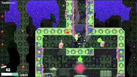 Dustforce - Skylabs (user map) - Speed Run - Dustworth