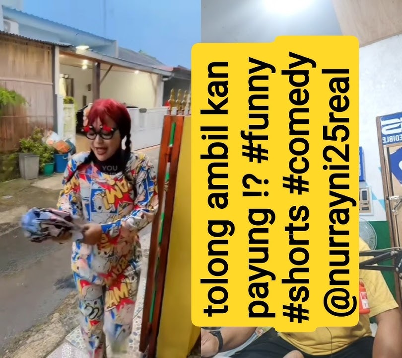 Please take an umbrella ⁉️ #funny #shorts #comedy @nurrayni25real