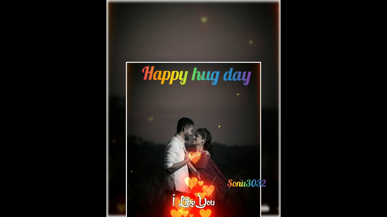 Happy hug day