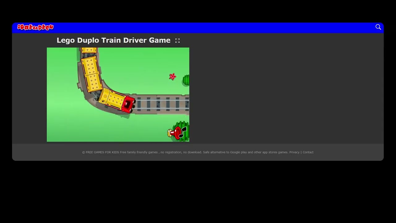 Lego Duplo Train Driver (Passenger Train)