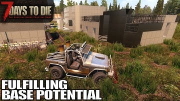 How to Use Concrete Excessively | 7 Days to Die | Alpha 18 Gameplay | E51