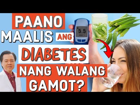 Paano Alisin ang Diabetes ng Walang Gamot.