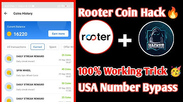 😍Rooter App Unlimited Coin Trick 2022 | Rooter App Se Coin Kaise Kamaye 2022 | Rooter App Coin Trick