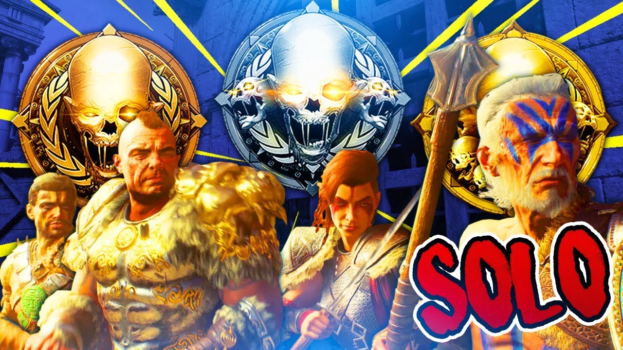 GAUNTLETS - “VENI, VIDI, ZOMBIE!” SOLO COMPLETION STRATEGY (Black Ops 4 Zombies Tutorial)