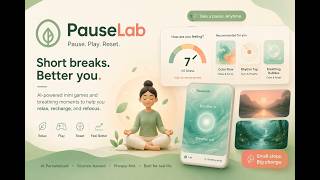 PauseLab: A 1–5 Minute Reset for Busy Workers | Built with Codex + GPT-5.6