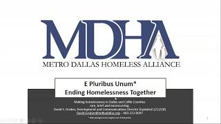 E Pluribus Unum - Ending Homelessness Together