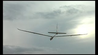 U Glider slope maiden at Maes Knoll