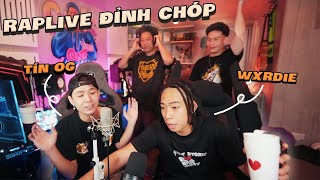 Wxrdie, Dev Nguyễn và Tín OG gây sốt với màn Rap Live cực cháy trên sóng Livestream.