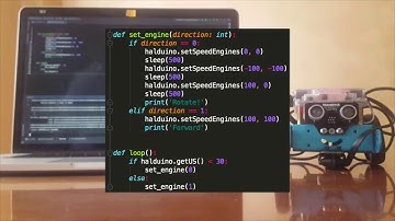 HitnRotateTest mBot PyOnArduino