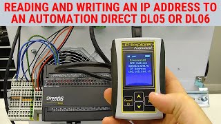 Automation Direct DL05 or DL06 PLC H0-ECOM100 Reading and Writing an IP Address screenshot 5