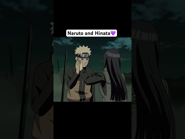 Naruto and Hinata hold hands class=