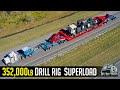 352,000lbs Blasthole Drill Superload - Buchanan Hauling & Rigging