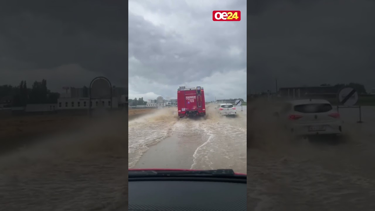 Starkregen und Chaos im Bezirk Horn