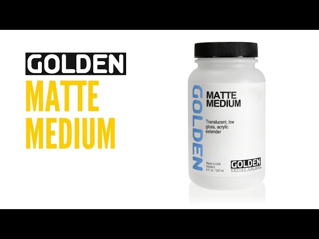 Golden Matte Medium 