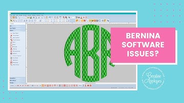 How to solve Bernina Software changing embroidery fill stitch pattern
