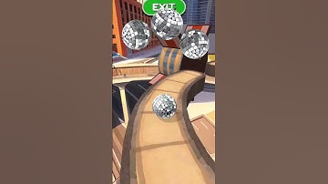 Reverse ◀️ One Mistake = GAME OVER - Going Balls Challenge! 🌚#shorts #foxhallgamer