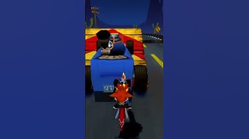 Crash Bandicoot 3 : Warped - PS1 - Road Crash #crashbandicoot #crashbandicoot3