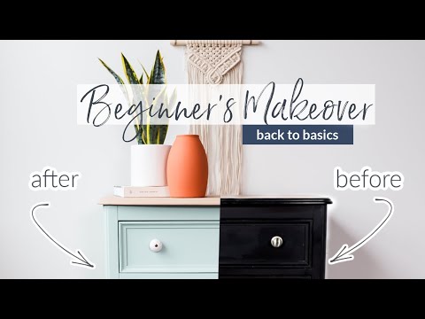 How to Paint Furniture with Chalk Paint - Pretty Providence