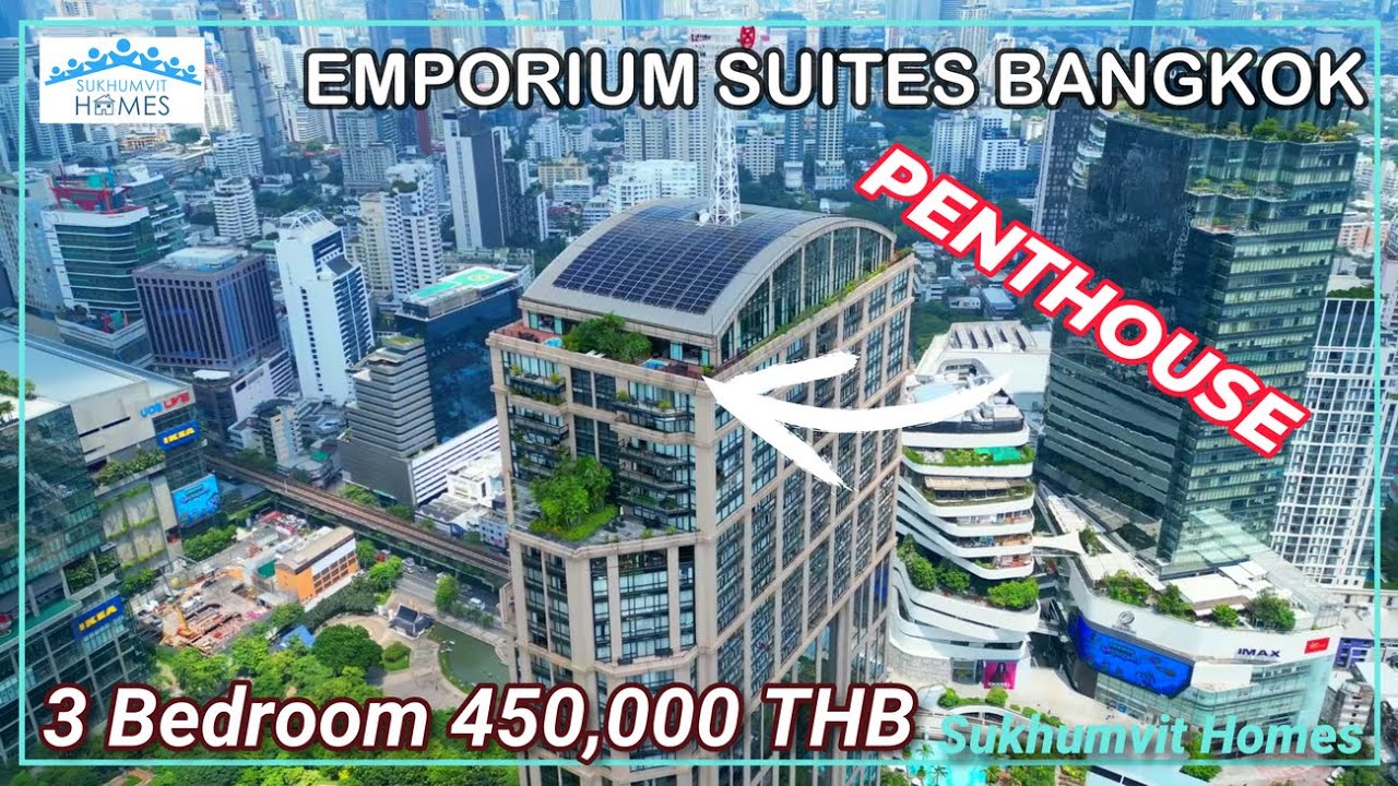 Visual Reference: Luxury Bangkok Serviced Apartment Penthouse For Rent Emporium Suites