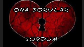 Ona Sorular Sordum I Imdakikisi Üşünüyormu Şil Üçüncükişiler Şmanmı