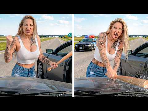 Angry Driver Gets INSTANT KARMA!