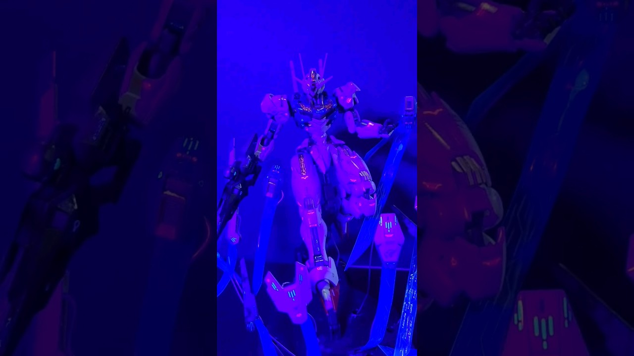 UV reactive Full Mechanics Gundam Aerial