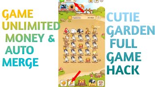 How To Cutie Garden Auto Merge & Unlimited Cutie Garden Hacked All App 2021