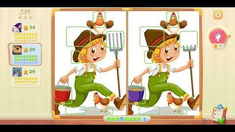 5 Differences Online Game level 130 part 2