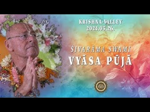 2024.05.26 Вьяса-пуджа Шрилы Шиварама Свами| BB Govinda Swami | Nava Vraja Dhama