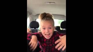 Video thumbnail of "7 year old singing bars and melody hopeful"